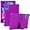 Purple, variant on zukof Case for AEEZO Android 14 Tablet 10.1 inch Tablet - Lightweight Slim Flexible Soft Silicone Stand Case Friendly Cover (Black)