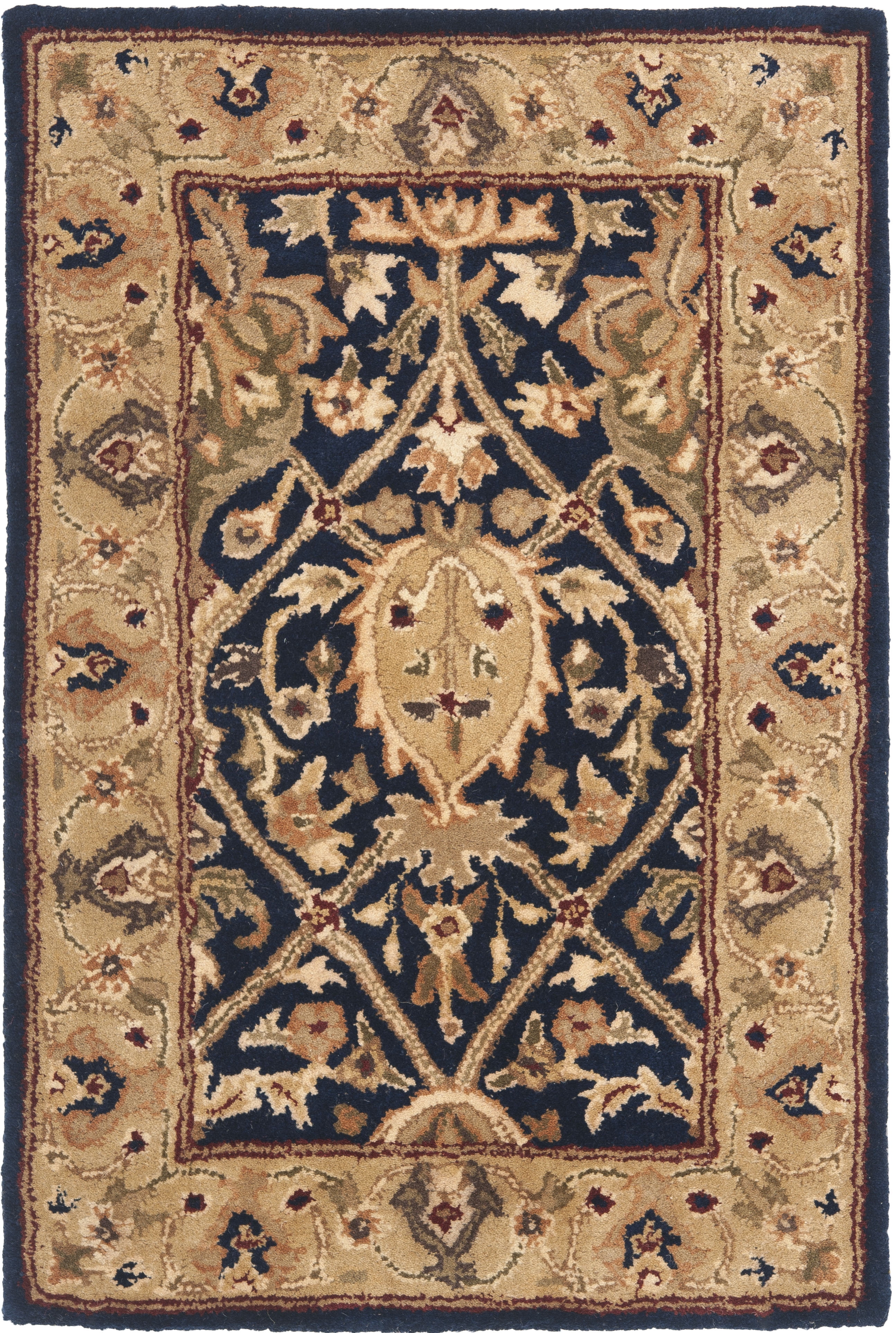 SAFAVIEH Persian Legend Adrian Oriental Area Rug, Blue/Gold, 2' x 3'
