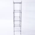 thumbnail image 5 of Tcbosik 5-Tier Wire Shelving Unit, Heavy-Duty Storage Shelves, Adjustable Metal Rack for Kitchen, Garage, Easy Assembly, Silver, 5 of 11