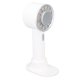 thumbnail image 4 of Mini ventilador de mano con carga USB, batería de 2200mAh, ventilador portátil con placa de refrigeración semiconductora para verano, color blanco, 4 of 10