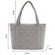 thumbnail image 5 of Bolso De Hombro Love Quilted Women Shoulder Bag Nylon Casual Cotton Padded Bag para el trabajo (gris), 5 of 6