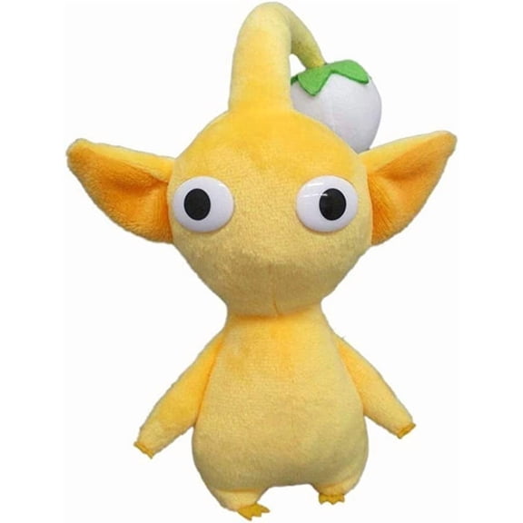 STEZYO Pikmin Plush Stuffed Doll House 20cm Decorative Toy Yellow Flower Children Birthday Present (Yellow)