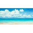 thumbnail image 2 of Pinto, Patricia 32x18 Gold Ornate Wood Framed with Double Matting Museum Art Print Titled - Ocean View, 2 of 4