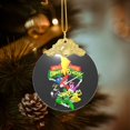 thumbnail image 7 of Power Rangers Glass Round Pendant Christmas Decoration Ornament For Christmas Tree, Home & Holiday Decor Gold, 7 of 7
