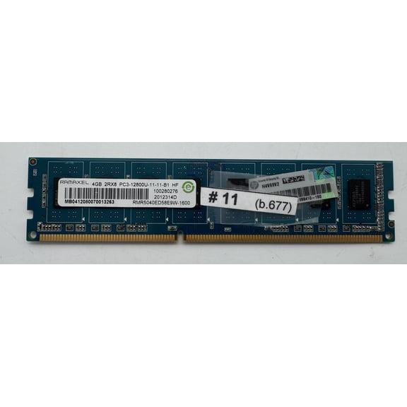 Memory 4gb 2rx8 pc3-12800u rmr5040ed58e9w-1600, 655410-150