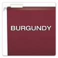 thumbnail image 6 of Pendaflex, PFX415315BUR, Reinforced Hanging Folders, 25 / Box, Burgundy, 6 of 7