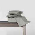 thumbnail image 4 of Manhattan 1000 TC Cotton Rich Sheet Set Dark Grey Twin, 4 of 5