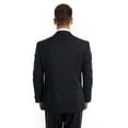 thumbnail image 3 of Julinie Mens Suit 3-Piece Solid Suit Set with Jacket, Vest, and Dress Pants - Modern Fit, 3 of 3