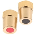 thumbnail image 3 of KAKOWELY Thread Female Brass Battery Terminal Post Adapter Universal Battery Terminal Connector For Car And Truck Battery Charging Posts 8mm1.02"X1.02"X0.75", 3 of 5