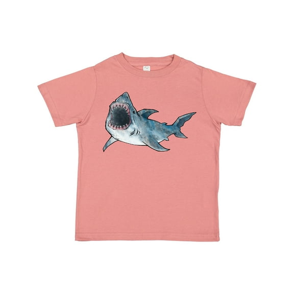 Inktastic Great White Shark Boys or Girls Toddler T-Shirt