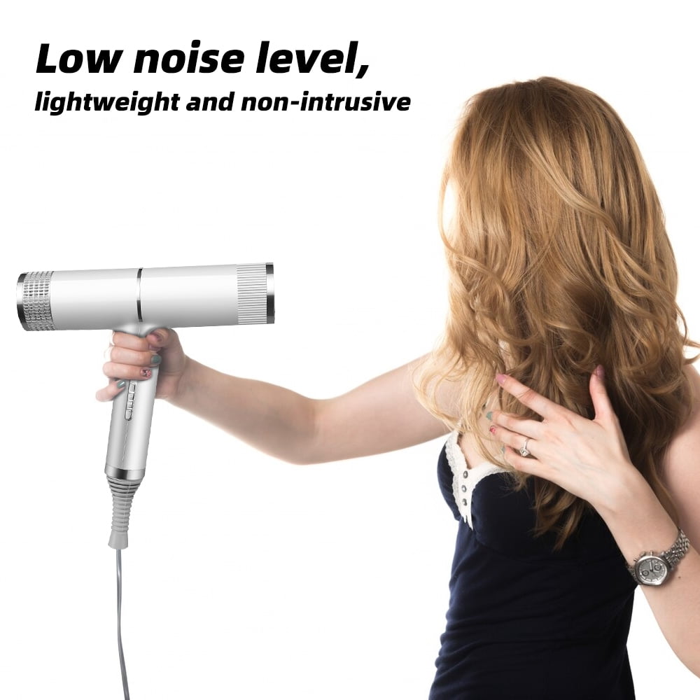 Hair Dryer, 2500W Professional Blow Dryer, Negative Ion Technolog, 3 Heating/2 Speed/Cold Settings, Contain 2 Nozzles and 1 Diffuser, for Home Salon Travel Woman Kids