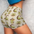 thumbnail image 4 of Honeii Frogs Print Women's Workout Shorts, Gym Shorts for Active Wear, Sports Shorts,Women's Running Shorts,Quick Dry Athletic Shorts-Medium, 4 of 8