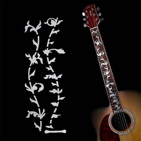 Electric Acoustic Guitar Stickers Inlay Decal Ultra Thin Fretboard Sticker for Guitar