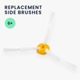 thumbnail image 2 of Accessory Kit Compatible With Irobot Roomba 500/600/700 - Pack Of 6x Side Brush Robot Vacuum Cleaner - Cleaning Replacement Kit, 2 of 5