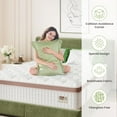 Queen Mattress 14 Inch Superior Hybrid Mattress In a Box for Back