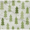 thumbnail image 5 of oneOone Cotton Poplin Twill Light Green Fabric Tree Craft Projects Decor Fabric Printed By The Yard 56 Inch Wide, 5 of 6