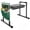 Black, variant on Garden Kneelers Seat, Stable and Save Anti-Tipping Design Wider Garden Kneeler and Seat with Handle, Heavy Duty Gardening Stool for Seniors, Gardening Weeding Bench for Gardeners Parents - Green