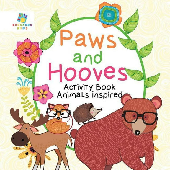 Paws and Hooves Activity Book Animals Inspired, (Paperback)