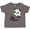 Charcoal Grey, variant on My Oma Loves Me- Cute Panda Boys or Girls Toddler T-Shirt