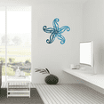 thumbnail image 4 of Metal Wall Art with Starfish Design, Nautical Decorative Wall Sculpture for Indoor Use, 4 of 5