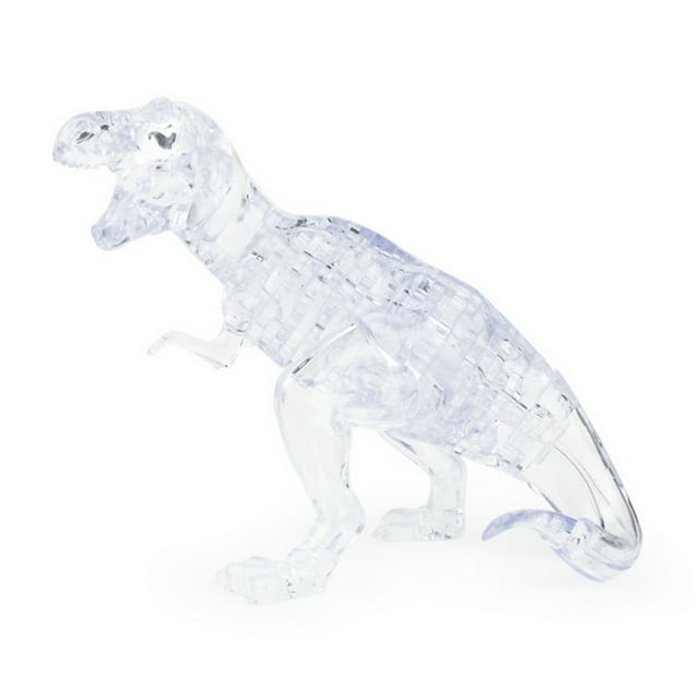 Dinosaur Model Building Blocks, Crystal Gadget Craft Toy, Sturdy Plastic Construction, Creative Entertainment, Educational Puzzle Game, for Boys Girls Adults, Office Travel Activity, DIY Akmoler