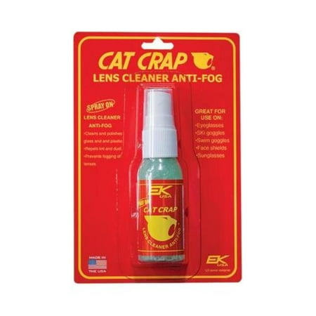 EK USA 10808P Cat Crap Anti-Fog Lens Cleaner - Spray On 1/2 oz. Bottle