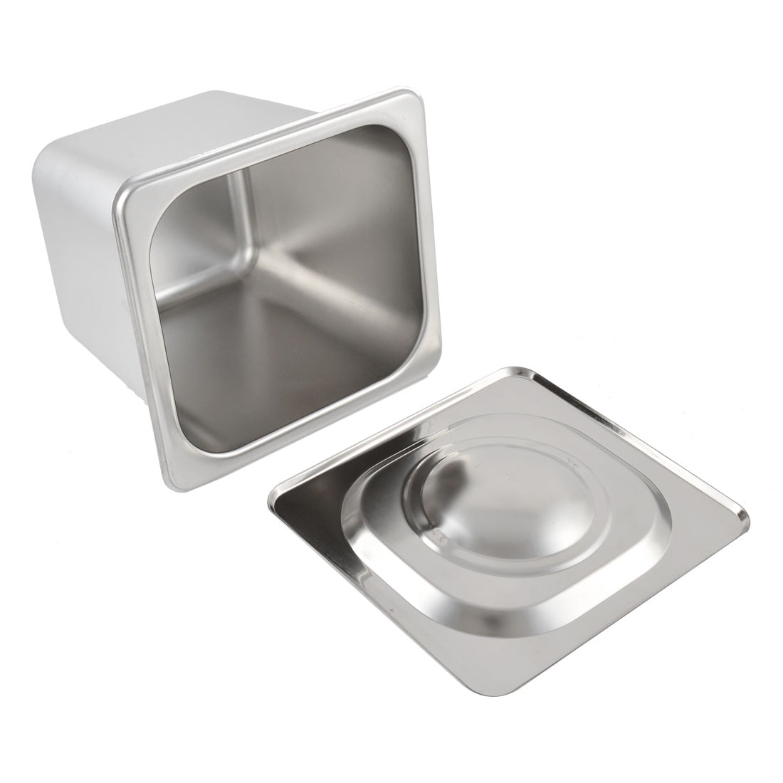 Kitchen Catering Stainless Steel Lid Food Container 1/6 Gastronorm Pan
