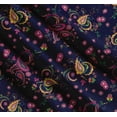 thumbnail image 3 of Soimoi Cotton Voile Fabric Floral & Paisley Print Sewing Fabric Yard 42 Inch Wide, 3 of 7