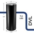 thumbnail image 3 of Tubo para Estufa de Chimenea DuraVent DVL 15 cm x 122 cm Galvanizado, 3 of 9