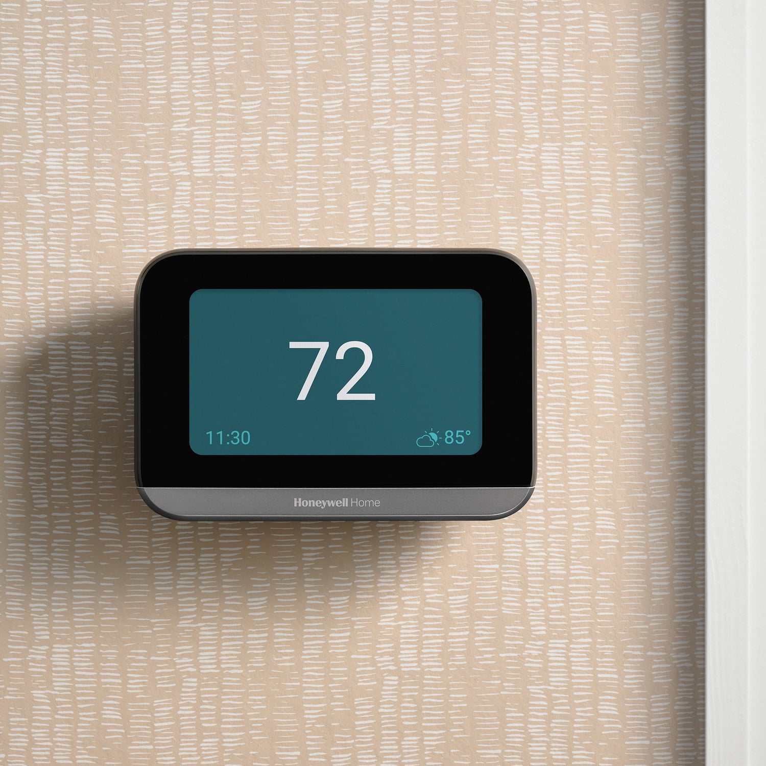 Honeywell Home X7S Smart Thermostat with Advanced Occupancy Sensing, Humidity Monitoring, and Customizable Touchscreen Display, Black