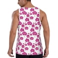 thumbnail image 3 of Xecao Orchids Flowers Men's Tank Top Workout Quick Dry Sleeveless Gym Jogging Muscle Shirts Summer Swim Beach Tops, 3 of 9