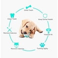 thumbnail image 4 of Paquete de 2 pelotas para perros, juguete inteligente de caucho Natural con limpieza de dientes, juguete de entrenamiento para perros y gatos pequeños y medianos Sailing Electrónica, 4 of 5