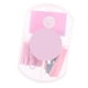 thumbnail image 2 of Mini grapadora portátil que ahorra esfuerzo, pequeña y bonita, con grapa y clip para oficina y escuela, color rosa Sakura, 2 of 12