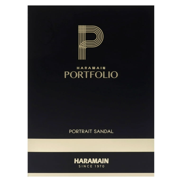 Al Haramain Portfolio Portrait Sandal Eau De Parfum Spray (Unisex) By Al Haramain - 2.5 oz Al Haramain Portfolio Portrait Sandal Eau De Parfum Spray (Unisex) By Al Haramain - 2.5 oz