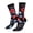 3 Black, variant on Variety Of Fruits And Berries Print Adult Socks for Men & Women,Calf Socks, Ankle Socks,Boots Socks,Breathable Casual Sock,Unisex Crew Socks