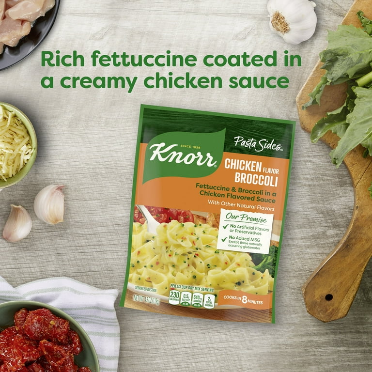 【broccoli】 8 pack) Knorr No Artificial Flavors Chicken Broccoli