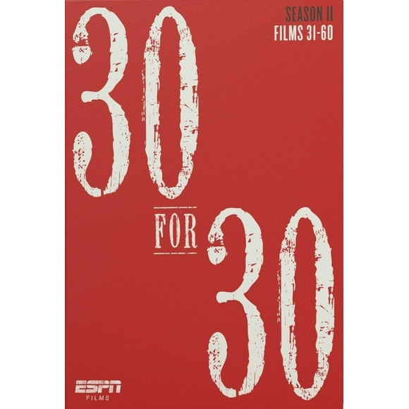 ESPN FILMS 30 FOR 30: COMPLETE SEASON 2 (DVD)