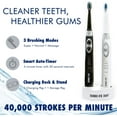 SonicFX Duo Electric Toothbrush w/ 14 Brush Heads + 2 Interdental, 3