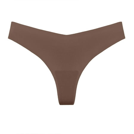 Underwear for Women Briefs Cotton Cotton Underwear High Waisted No Show Panties Underpants Comfort Waist with Lace Stretch Briefs Underwear No Show Ladies Thong Plus Size V-Waist Shorts