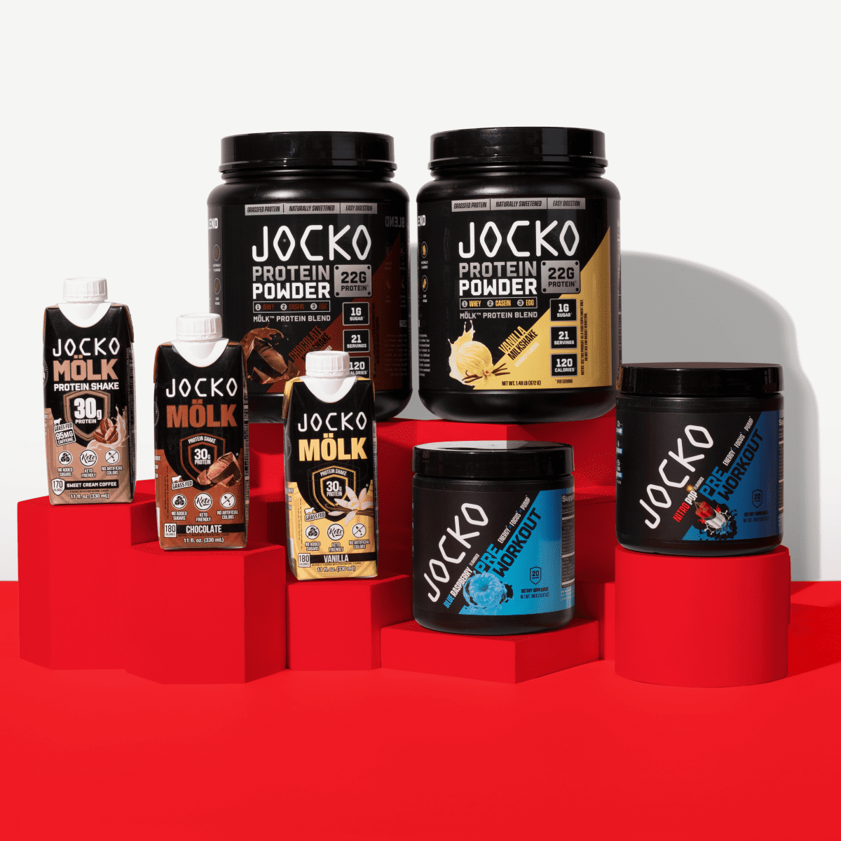 Amazon.com: Jocko Fuel Mölk RTD Protein Shakes Bundle