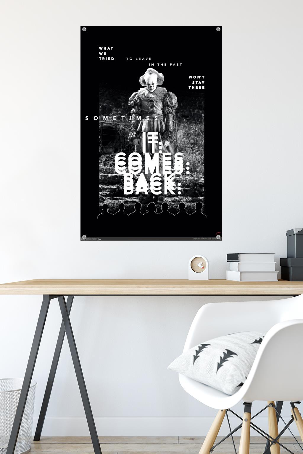 IT: Chapter 2 - Back Wall Poster with Push Pins, 22.375" x 34"