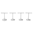 thumbnail image 3 of 4 Pack Jewelry Display Stand, T Type Earring Holder Stand with Stable Base Metal Necklace Rack Holder Stand Exquisite Craftsmanship Vertical Necklace Stand for Store Closet, 3 of 8