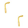 thumbnail image 3 of Wweixi 90 Degree Universal Motorcycle Throttle Cable Adjuster for Bikes Smooth and Precise Control Golden 80x42mm 2Set, 3 of 6
