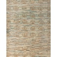 thumbnail image 1 of Ahgly Company Machine Washable Indoor Rectangle Abstract Dark Almond Brown Area Rugs, 2' x 4', 1 of 7