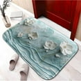 thumbnail image 2 of Oil on relief 992 Non-Slip Memory Foam Bath Rug: Absorbent, Quick-Dry, Machine Washable, Soft & Comfortable - L, 2 of 7