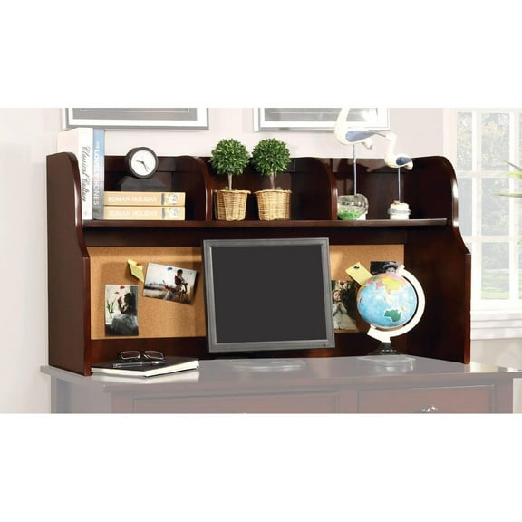Wooden Hutch with spacious storages, Cherry Brown