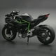 thumbnail image 4 of 2X 1:12 H2 R Motocicleta Diecast Modelo de Aleación de Juguete Negro H2R Motocicleta Colección Desmontable Negro, 4 of 5
