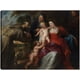 thumbnail image 1 of Cuadro Decorativo - La Sagrada Familia con los Santos Francisco y Ana y el Niño San Juan Bautista (principios o mediados de la década de 1630) Jr Impresión en canvas, estrechado., 1 of 2