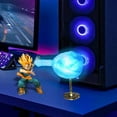 thumbnail image 5 of Dragon Ball Anime Character Night Light Figurine Decorative Led Lamp Trunks Toys Peripheral Desktop Ornament(Trunks Blue), 5 of 6