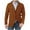 Brown, variant on Men's Shawl Collar Cardigan Sweater Button Down Knitwear with Pockets